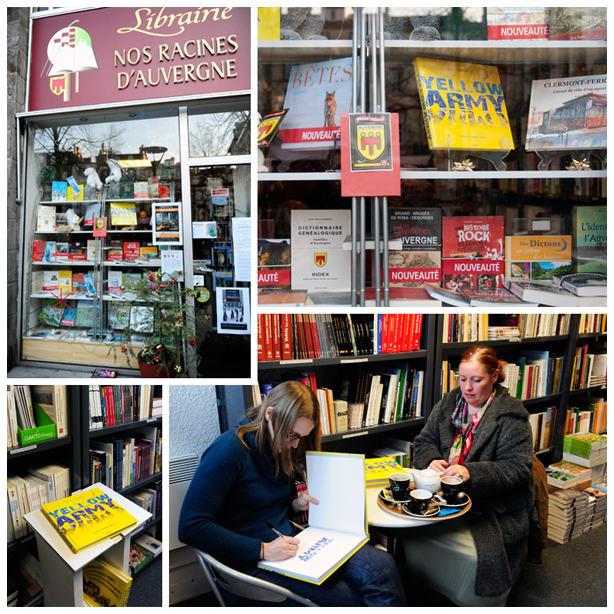 Rencontre/dédicace à la librairie Nos Racines d'Auvergne